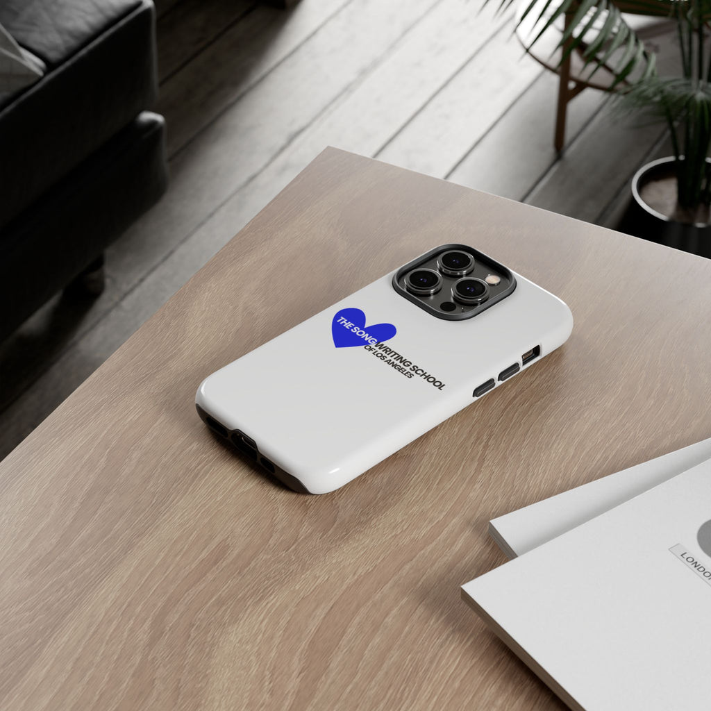 Songwriting School Phone Case - Tough and Stylish Case with Heart Design