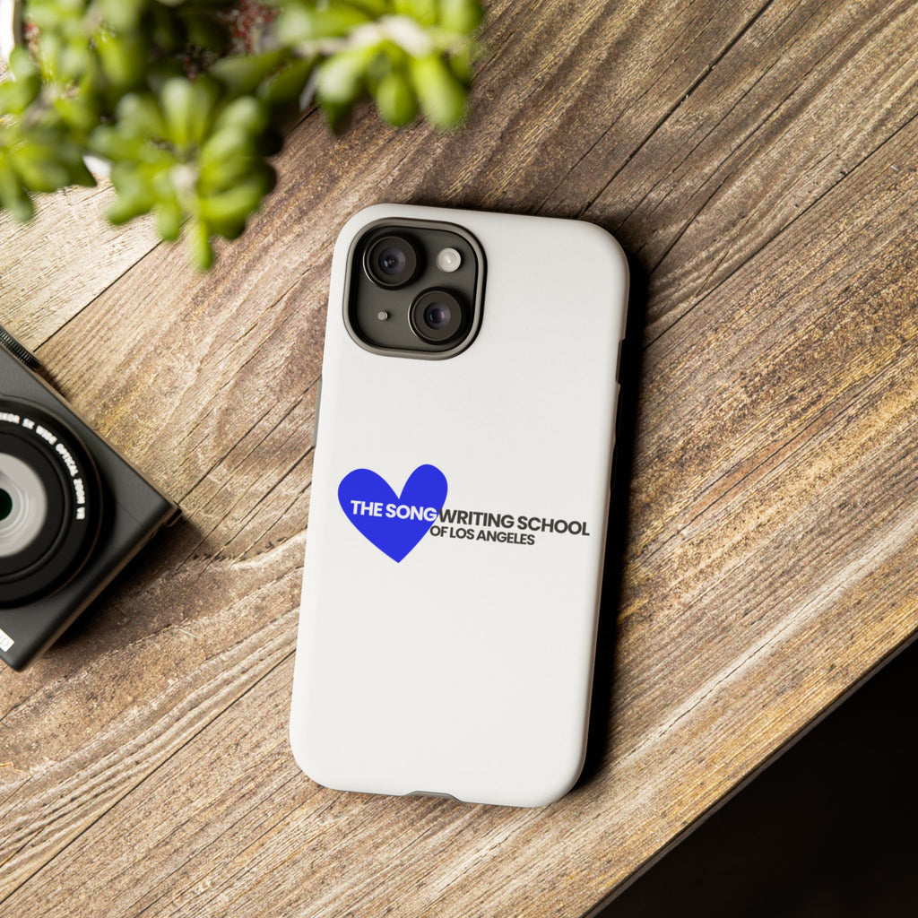 Songwriting School Phone Case - Tough and Stylish Case with Heart Design