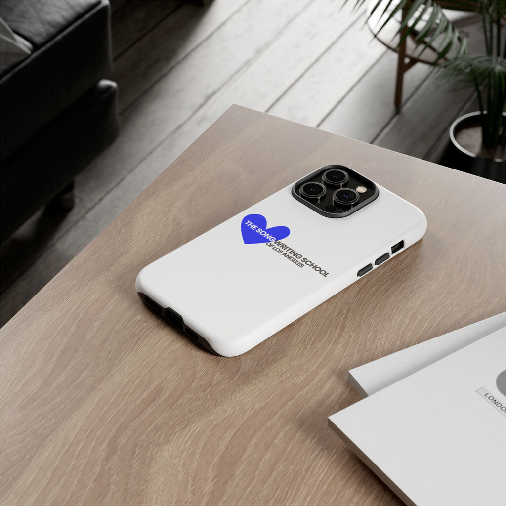 Songwriting School Phone Case - Tough and Stylish Case with Heart Design