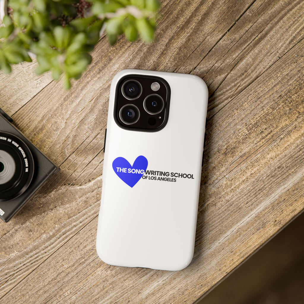 Songwriting School Phone Case - Tough and Stylish Case with Heart Design
