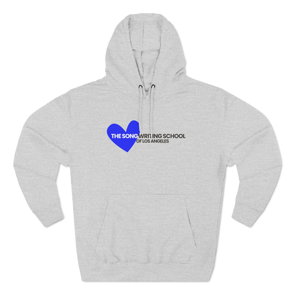 Fleece Hoodie - Leading with Heart at The Songwriting School