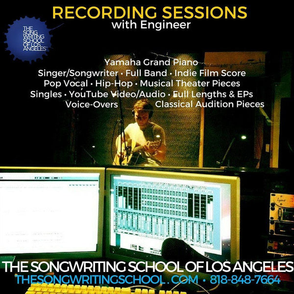 Recording Studio Rental in LA Area with Engineer