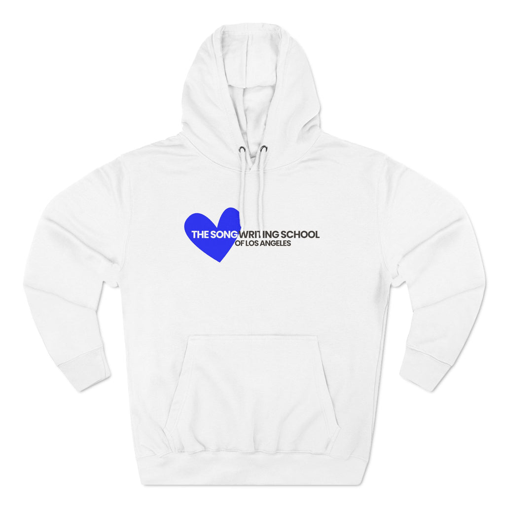 Fleece Hoodie - Leading with Heart at The Songwriting School