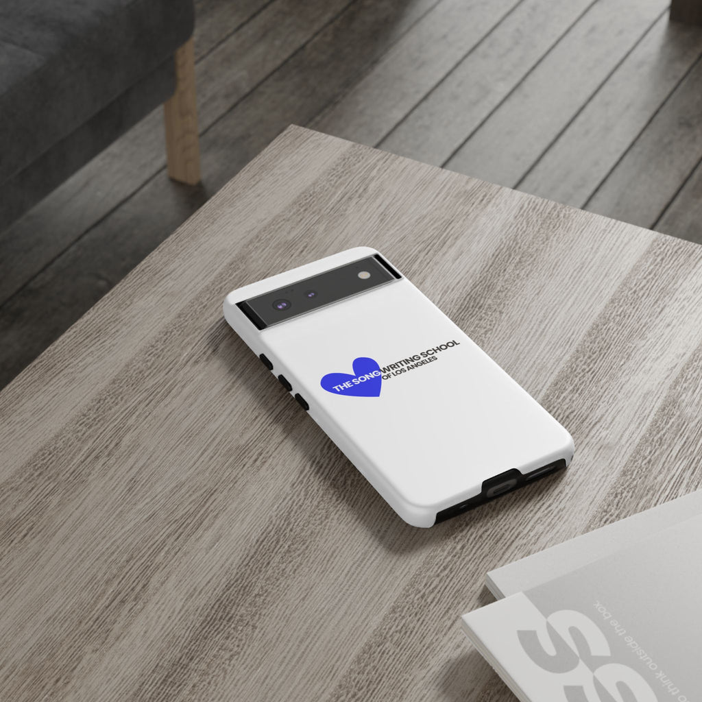 Songwriting School Phone Case - Tough and Stylish Case with Heart Design