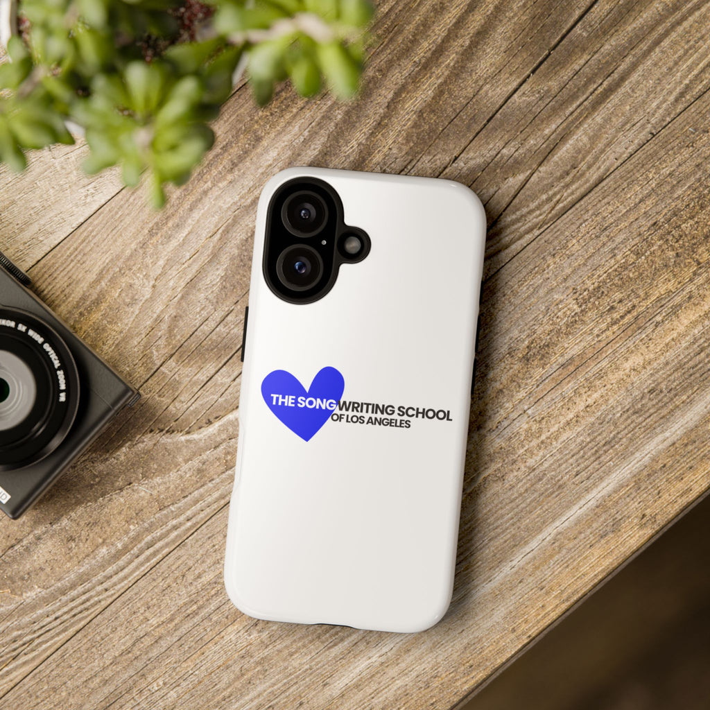 Songwriting School Phone Case - Tough and Stylish Case with Heart Design