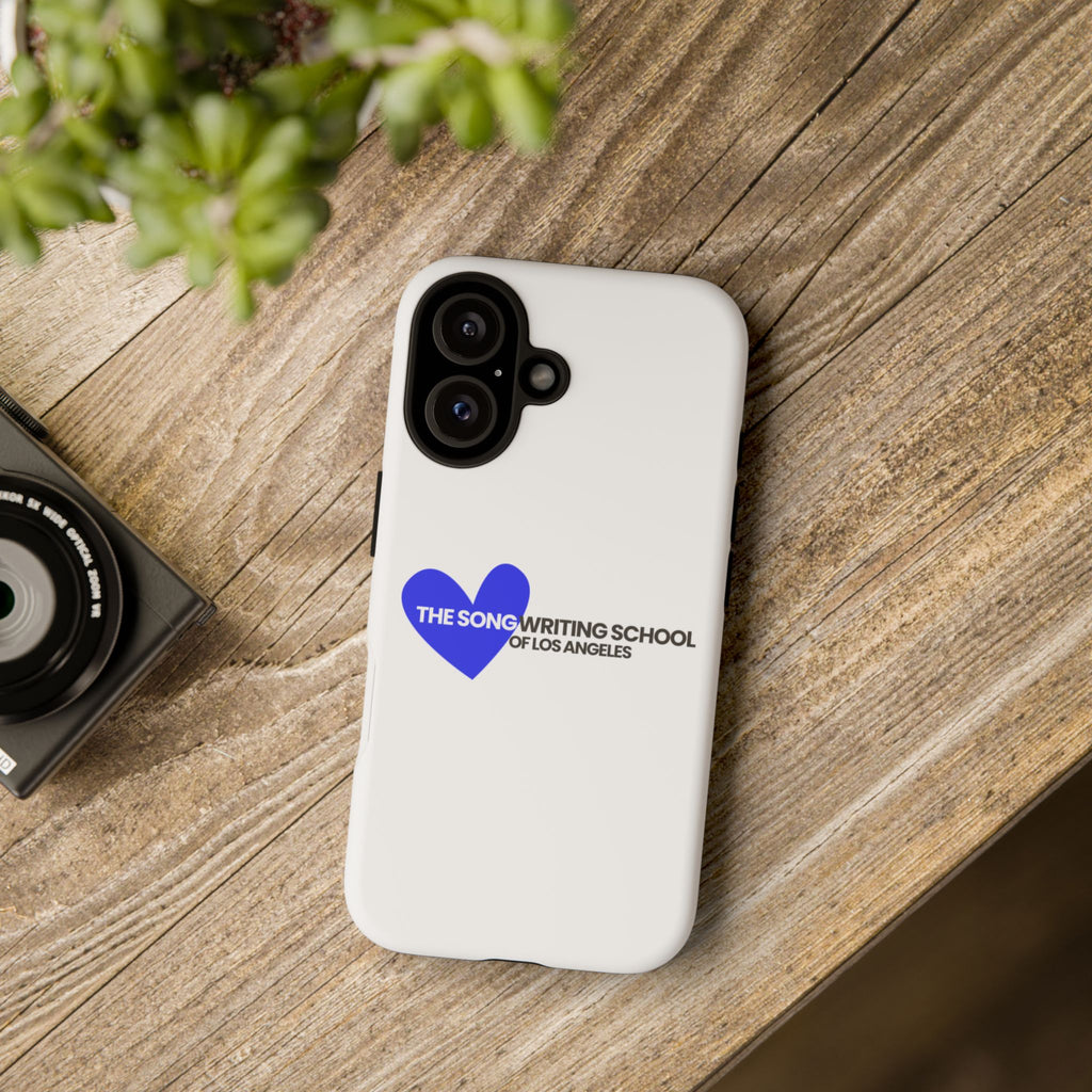 Songwriting School Phone Case - Tough and Stylish Case with Heart Design